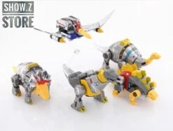 DX9 Toys War In Pocket Dinobots Set Of 5 (X18 Bumper, X19 Quaker, X20 Skyer, X21 Thorner, X22 Rager) -Action Figures Store 62c0414b9e