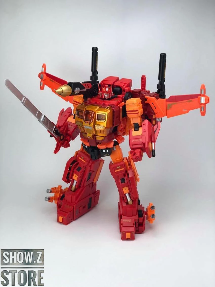 FansHobby MB-06D Power Baser Optimus Prime & MB-11D God Armor God Bomber Orange Version Set Of 2 22 FansHobby MB-06D Power Baser Optimus Prime & MB-11D God Armor God Bomber Orange Version Set Of 2 - Image 20
