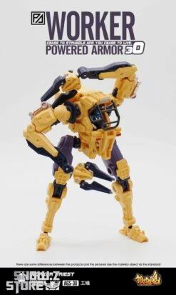 Forging Soul 1/60 AGS-30 Powered Armor Series Worker Priest Yellow Version -Action Figures Store 644d5305c6