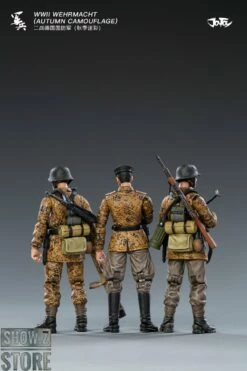 JoyToy Source 1/18 WWII German Wehrmacht Spring & Autumn Camouflage Set Of 7 -Action Figures Store 65554ecdf1