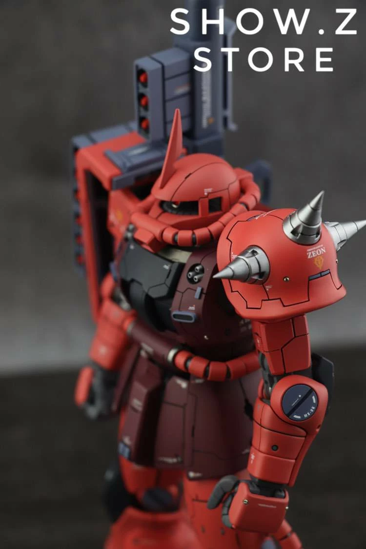 Metal Club MC 1/100 MS-06S Char's Red Zaku II Metal Build Anaheim Factory Style 5 Metal Club MC 1/100 MS-06S Char's Red Zaku II Metal Build Anaheim Factory Style - Image 3