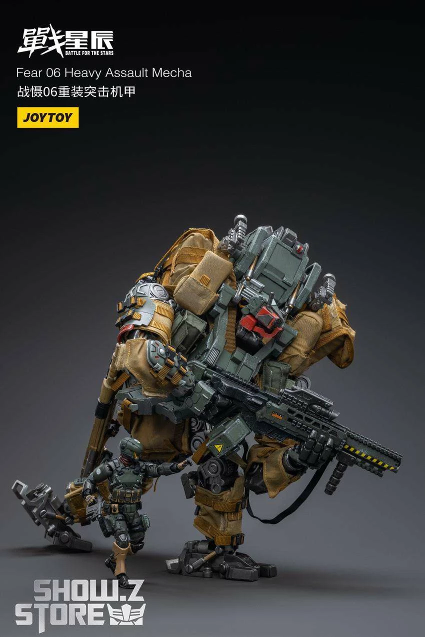JoyToy Source 1/18 Fear 06 Heavy Assault Mecha W/ Pilot 8 JoyToy Source 1/18 Fear 06 Heavy Assault Mecha W/ Pilot - Image 6