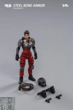 JoyToy Source 1/24 Steel Bone W/ Pilot 2nd White Version -Action Figures Store 668b837397