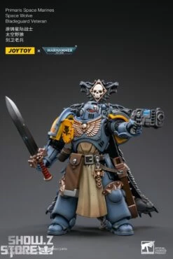 JoyToy Source 1/18 Warhammer 40K Space Wolves Bladeguard Veteran -Action Figures Store 67a6411143