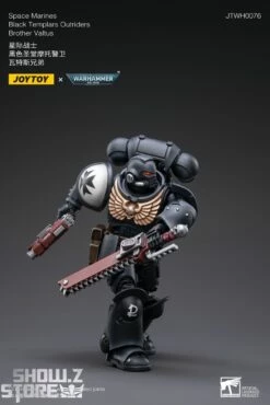 JoyToy Source 1/18 Warhammer 40K Space Marines Black Templars Outriders Brother Valtus -Action Figures Store 687a0aa585