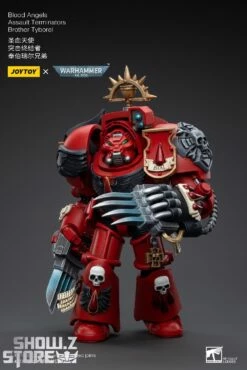 JoyToy Source 1/18 Warhammer 40K Blood Angels Assault Terminators Brother Tyborel -Action Figures Store 68f8731031