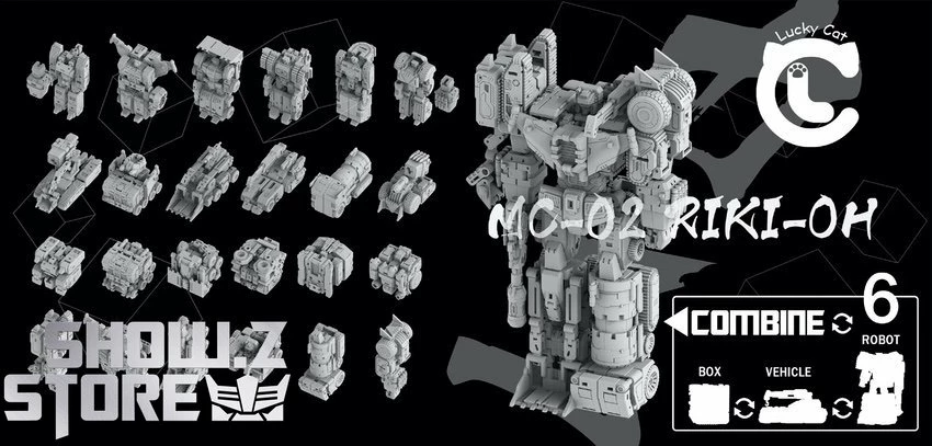 Lucky Cat Micro Cosmos MC-02 Riki-Oh Devastator Set A 19 Lucky Cat Micro Cosmos MC-02 Riki-Oh Devastator Set A - Image 17