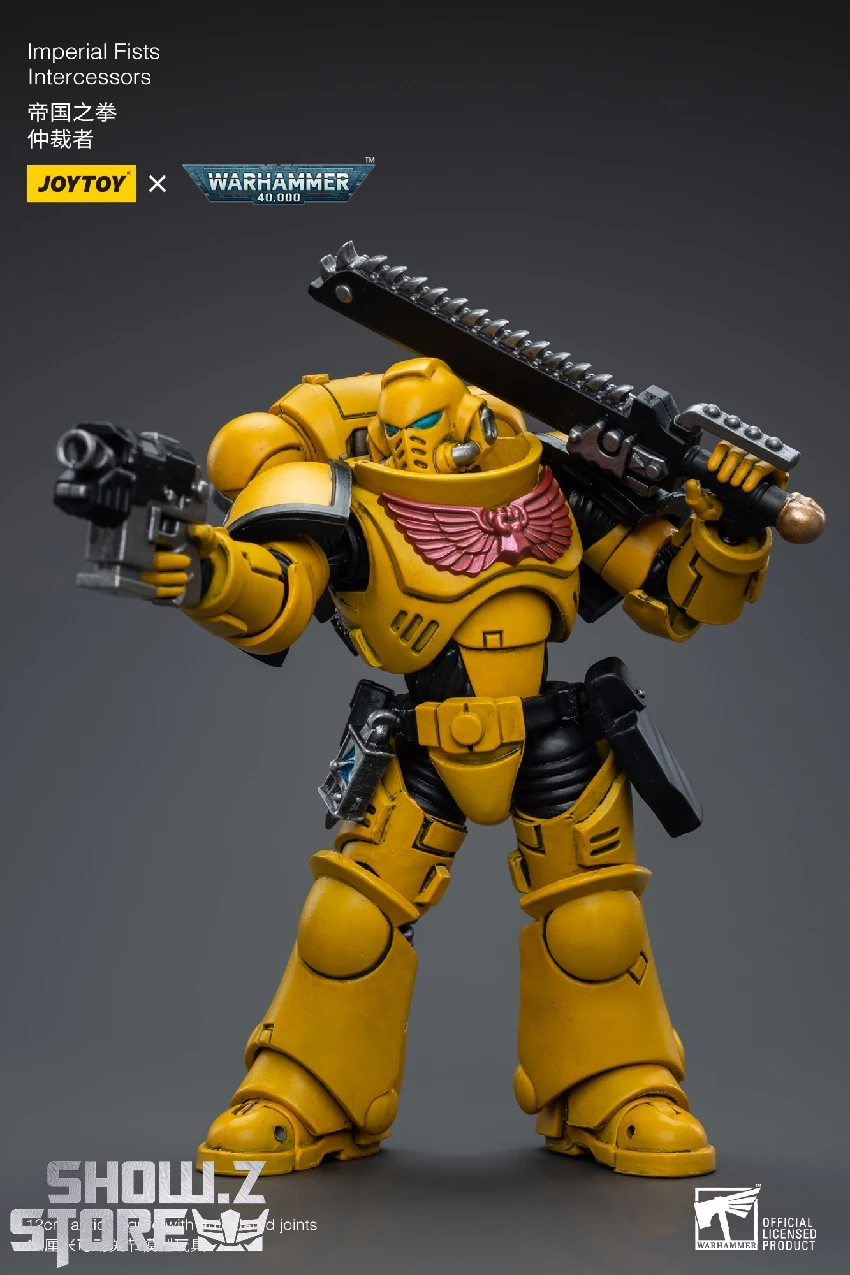 JoyToy Source 1/18 Warhammer 40K Imperial Fists Intercessors 10 JoyToy Source 1/18 Warhammer 40K Imperial Fists Intercessors - Image 8
