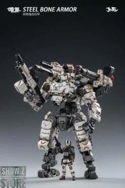 JoyToy Source 1/25 Steel Bone Armor White Color W/ 2nd Pilot -Action Figures Store 6d30a4203f