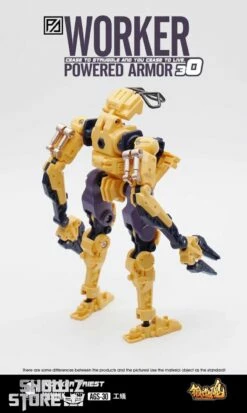 Forging Soul 1/60 AGS-30 Powered Armor Series Worker Priest Yellow Version -Action Figures Store 6eea489d97