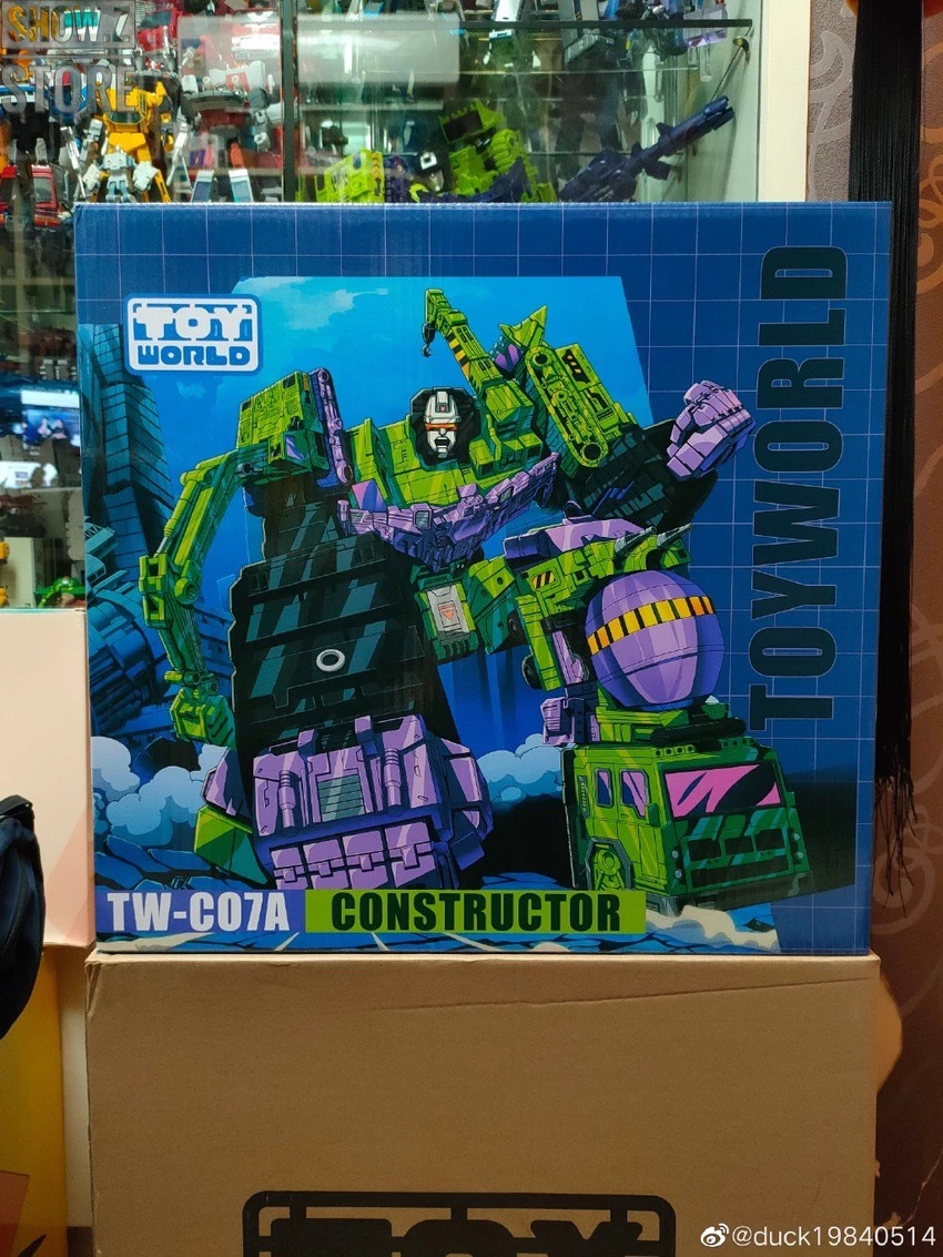 Toyworld TW TW-C07A TWC07A Constructor Devastator Cel Cell Shaded Deluxe Version Set Of 6 4 Toyworld TW TW-C07A TWC07A Constructor Devastator Cel Cell Shaded Deluxe Version Set Of 6 - Image 2