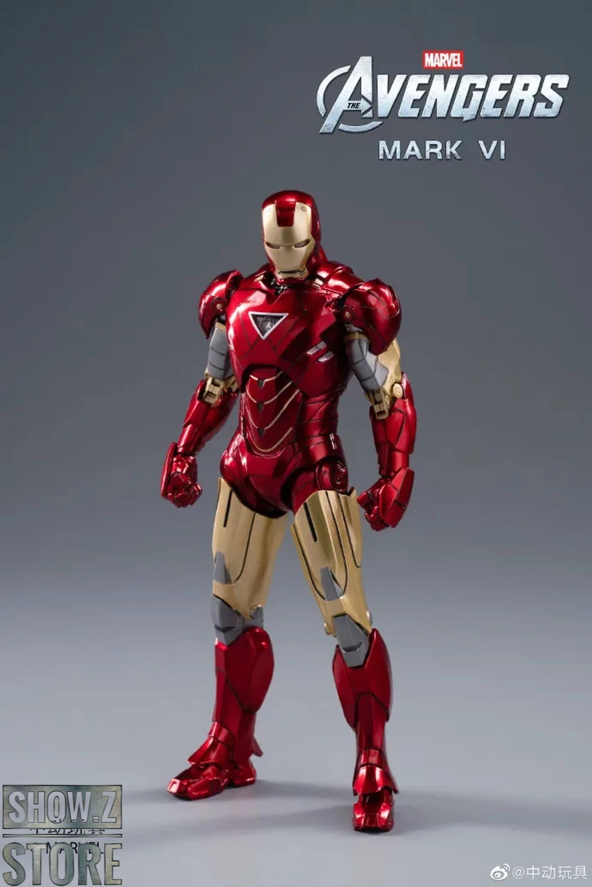 ZT Toys Marvel Licensed 1/10 Iron Man Mark 6 10 ZT Toys Marvel Licensed 1/10 Iron Man Mark 6 - Image 8
