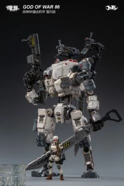 JoyToy Source 1/24 God Of War 86 Mecha W/ Pilot White Version -Action Figures Store 71b781e094