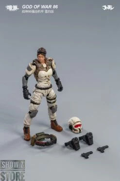 JoyToy Source 1/24 God Of War 86 Mecha W/ Pilot White Version -Action Figures Store 7304495941