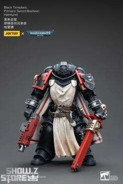 JoyToy Source 1/18 Warhammer 40K Black Templars Primaris Sword Brethren Harmund -Action Figures Store 75513903ae