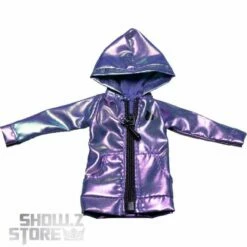 Snail Shell Dazzling Blue & Purple Cloth Coat For 1/10 & 1/12 Mecha Girl -Action Figures Store 75b5084cf9