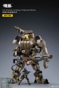 JoyToy Source 1/24 Iron Wrecker 04 Heavy Firepower Mecha W/ Pilot -Action Figures Store 76bef4c978