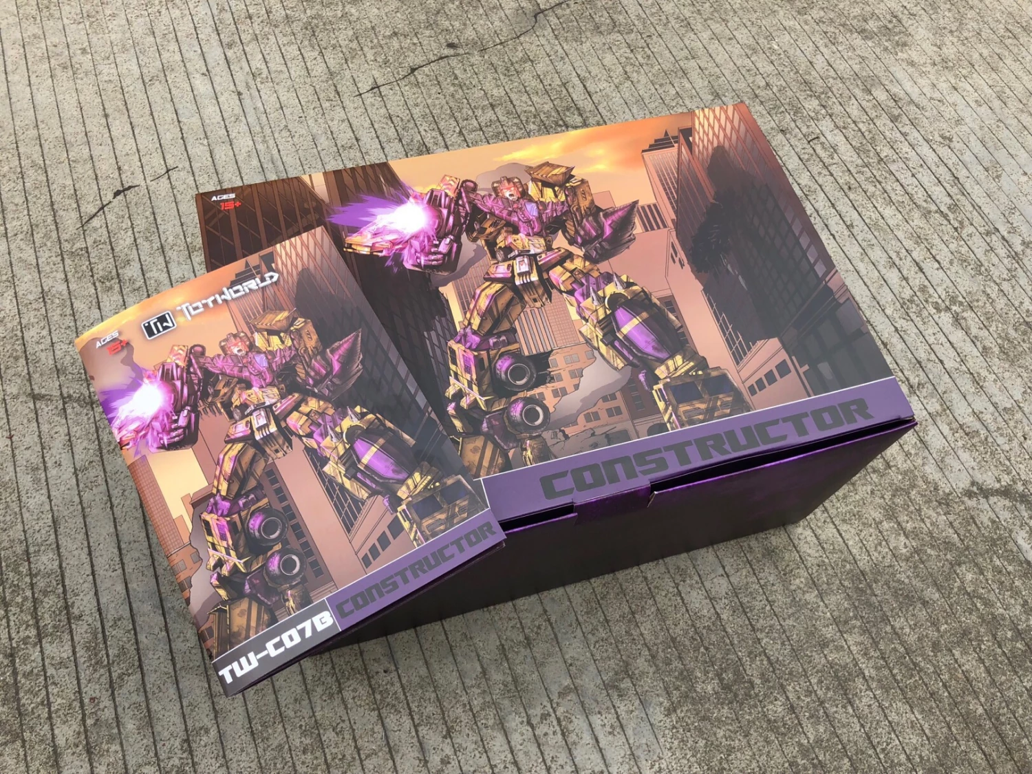 Toyworld TW-C07B Constructor Devastator Yellow Set Of 6 15 Toyworld TW-C07B Constructor Devastator Yellow Set Of 6 - Image 13