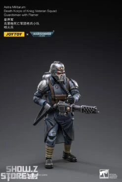 JoyToy Source 1/18 Warhammer 40K Death Korps Of Krieg Veteran Squad Guardsman With Flamer -Action Figures Store 776ce769d3