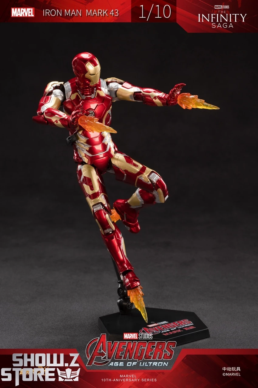 ZT Toys Marvel Licensed 1/10 Iron Man Mark 43 21 ZT Toys Marvel Licensed 1/10 Iron Man Mark 43 - Image 19
