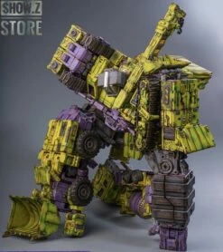 [Express Shipping] ToyWorld TW-C07G Constructor Devastator Old Green Battle Damage Version Set Of 6 -Action Figures Store 7826462e6c