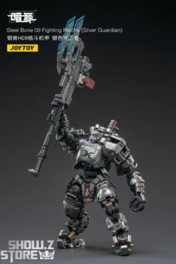 JoyToy Source 1/25 Steel Bone Fighting Mecha 09 Silver Guardian W/ Pilot -Action Figures Store 7836061f5b