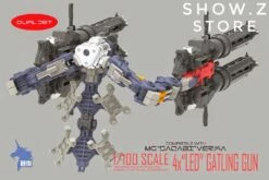 Zhile ZL MG 1/100 4X Sazabi MSN-04 Gatling Gun Add On Kit W/ LED -Action Figures Store 7927fa3bea