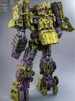 [Express Shipping] ToyWorld TW-C07G Constructor Devastator Old Green Battle Damage Version Set Of 6 -Action Figures Store 79ec917715