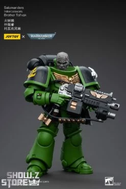 JoyToy Source 1/18 Warhammer 40K Salamanders Intercessors Brother Tol'vak -Action Figures Store 7a86185b3f