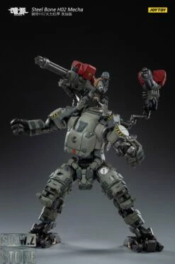 JoyToy Source 1/24 H02 Steel Bone Firepower Mecha Grey-Green Color W/ Pilot -Action Figures Store 7bbb7fbf98