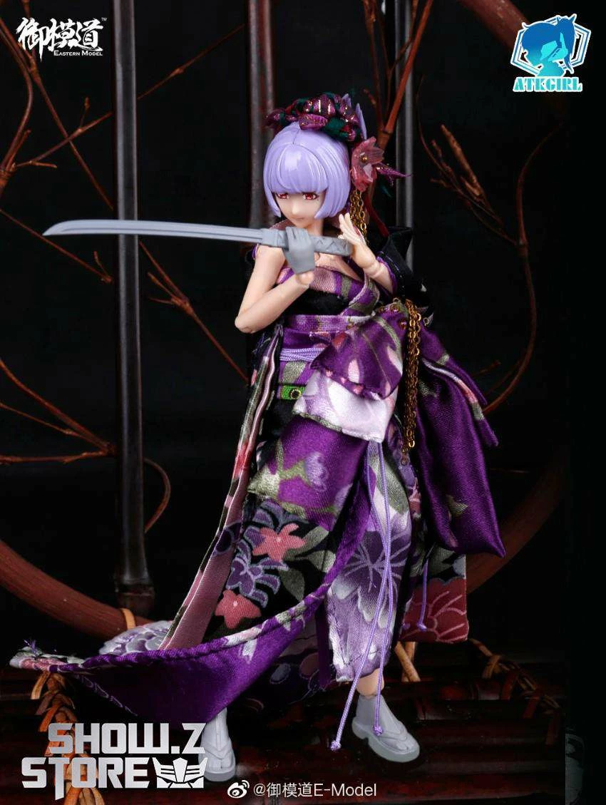 Eastern Model 1/12 ATK Girl Yorya’s Formal Wear Long-sleeved Kimono Set 7 Eastern Model 1/12 ATK Girl Yorya’s Formal Wear Long-sleeved Kimono Set - Image 5