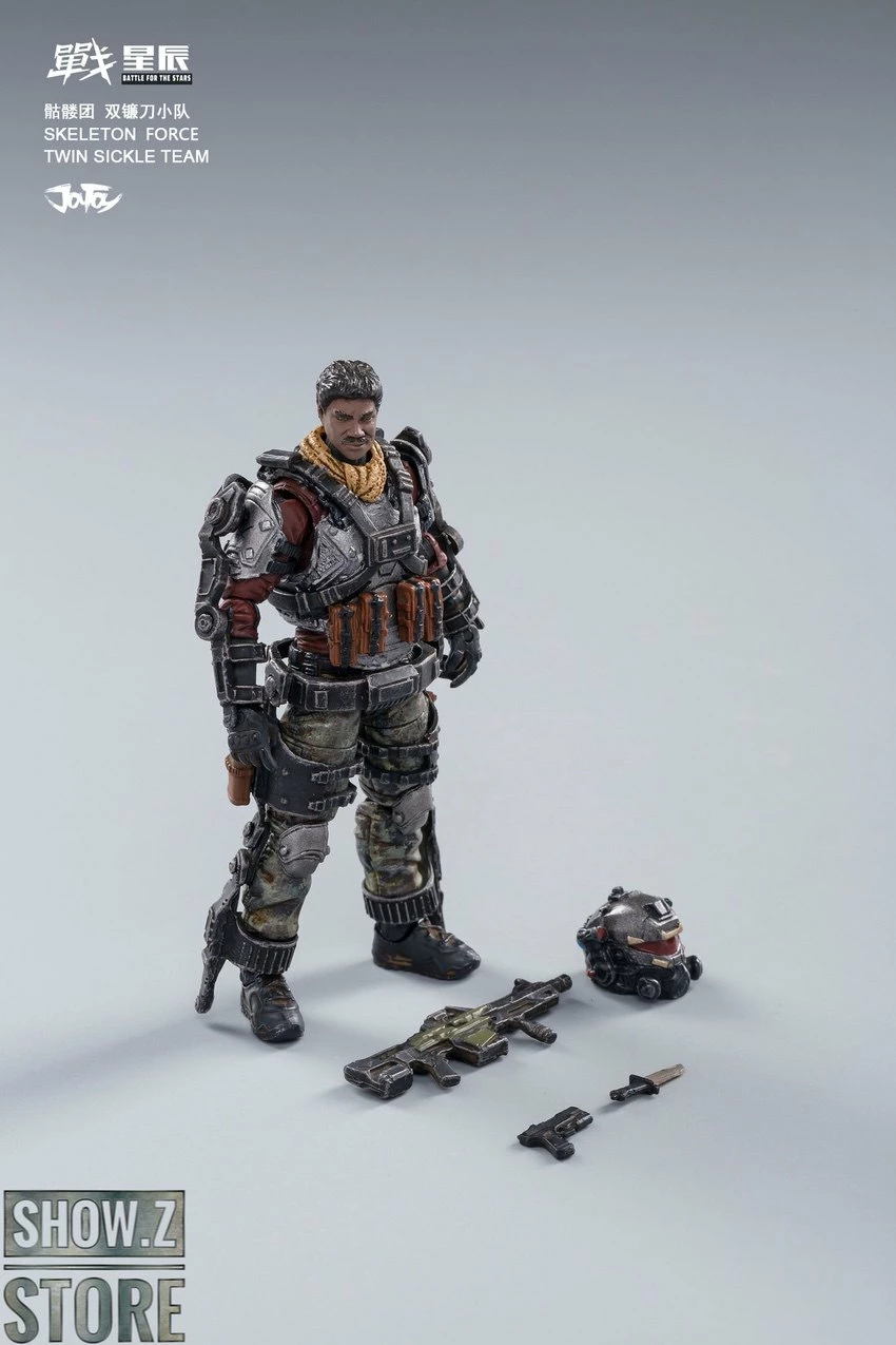 JoyToy Source 1/18 War Stars Skeleton Forces Double Sickle Squad & Helan Set Of 4 17 JoyToy Source 1/18 War Stars Skeleton Forces Double Sickle Squad & Helan Set Of 4 - Image 15