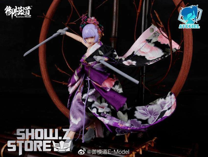 Eastern Model 1/12 ATK Girl Yorya’s Formal Wear Long-sleeved Kimono Set 6 Eastern Model 1/12 ATK Girl Yorya’s Formal Wear Long-sleeved Kimono Set - Image 4