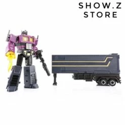 DX9 X34P Dutch Phonas Optimus Prime Shattered Glass SG W/ Trailer Purple Version -Action Figures Store 7d040f5035