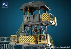 FreshRetro 1/18 1/24 SIB01 Scene In Box Watchtower Model Kit -Action Figures Store 7d8fe4b6d3