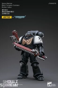 JoyToy Source 1/18 Warhammer 40K Space Marines Black Templars Outriders Brother Valtus -Action Figures Store 7e832e1cb3