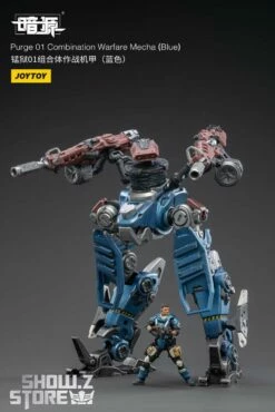 JoyToy Source 1/25 Purge 01 Combination Warfare Mecha Blue Version W/ Pilot 24 JoyToy Source 1/25 Purge 01 Combination Warfare Mecha Blue Version W/ Pilot -Action Figures Store 7f6e08ea53