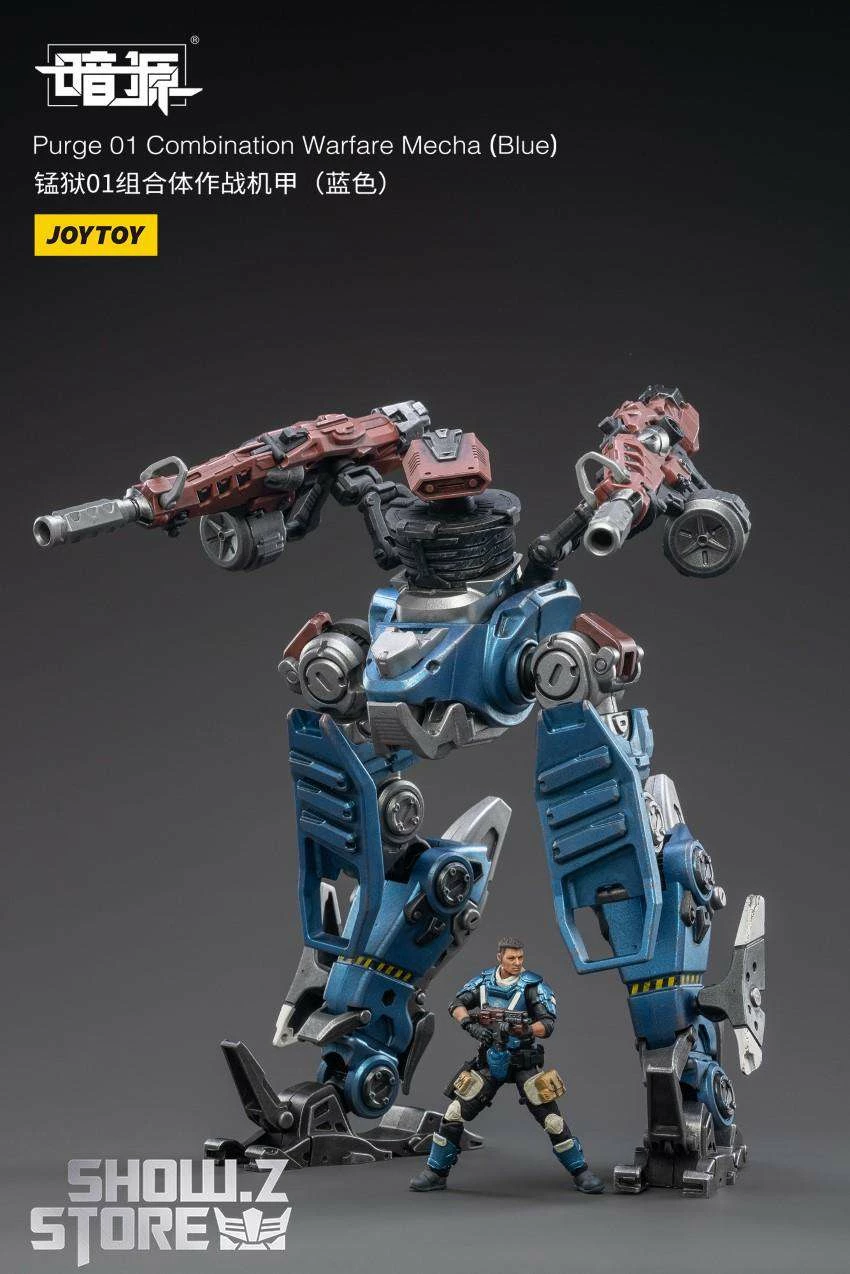 JoyToy Source 1/25 Purge 01 Combination Warfare Mecha Blue Version W/ Pilot 9 JoyToy Source 1/25 Purge 01 Combination Warfare Mecha Blue Version W/ Pilot - Image 7