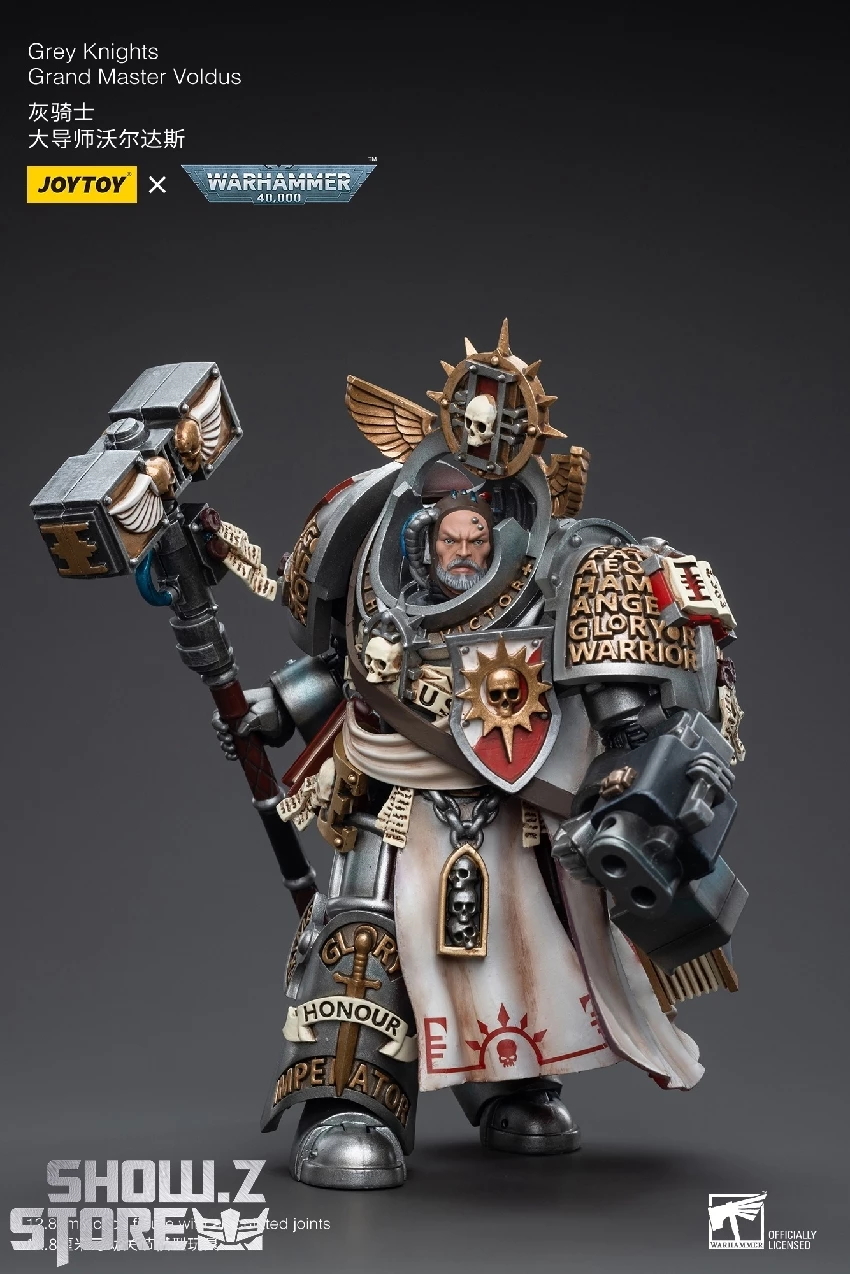 JoyToy Source 1/18 Warhammer 40K Grey Knights Grand Master Voldus 8 JoyToy Source 1/18 Warhammer 40K Grey Knights Grand Master Voldus - Image 6