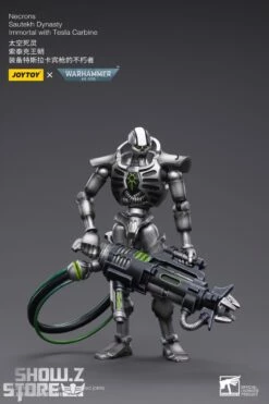 JoyToy Source 1/18 Warhammer 40K Necrons Sautekh Dynasty Immortal With Tesla Carbine 13 JoyToy Source 1/18 Warhammer 40K Necrons Sautekh Dynasty Immortal With Tesla Carbine -Action Figures Store 8072a28fef