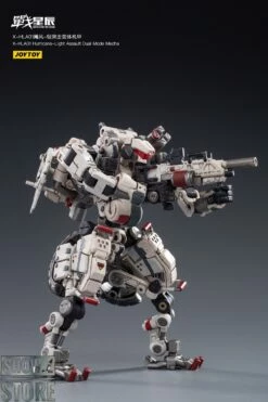 JoyToy Source 1/18 X-HLA01 Hurricane Light Assault Dual Mode Mecha White -Action Figures Store 81ac3e02b8