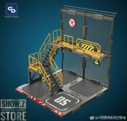 FreshRetro 1/18 1/24 SIB05 Scene In Box Iron Net Base-A Model Kit -Action Figures Store 81f95d00db