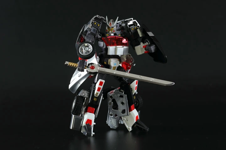 FM Toys MP001 BlitzWarrior Drift Silver Version 6 FM Toys MP001 BlitzWarrior Drift Silver Version - Image 4