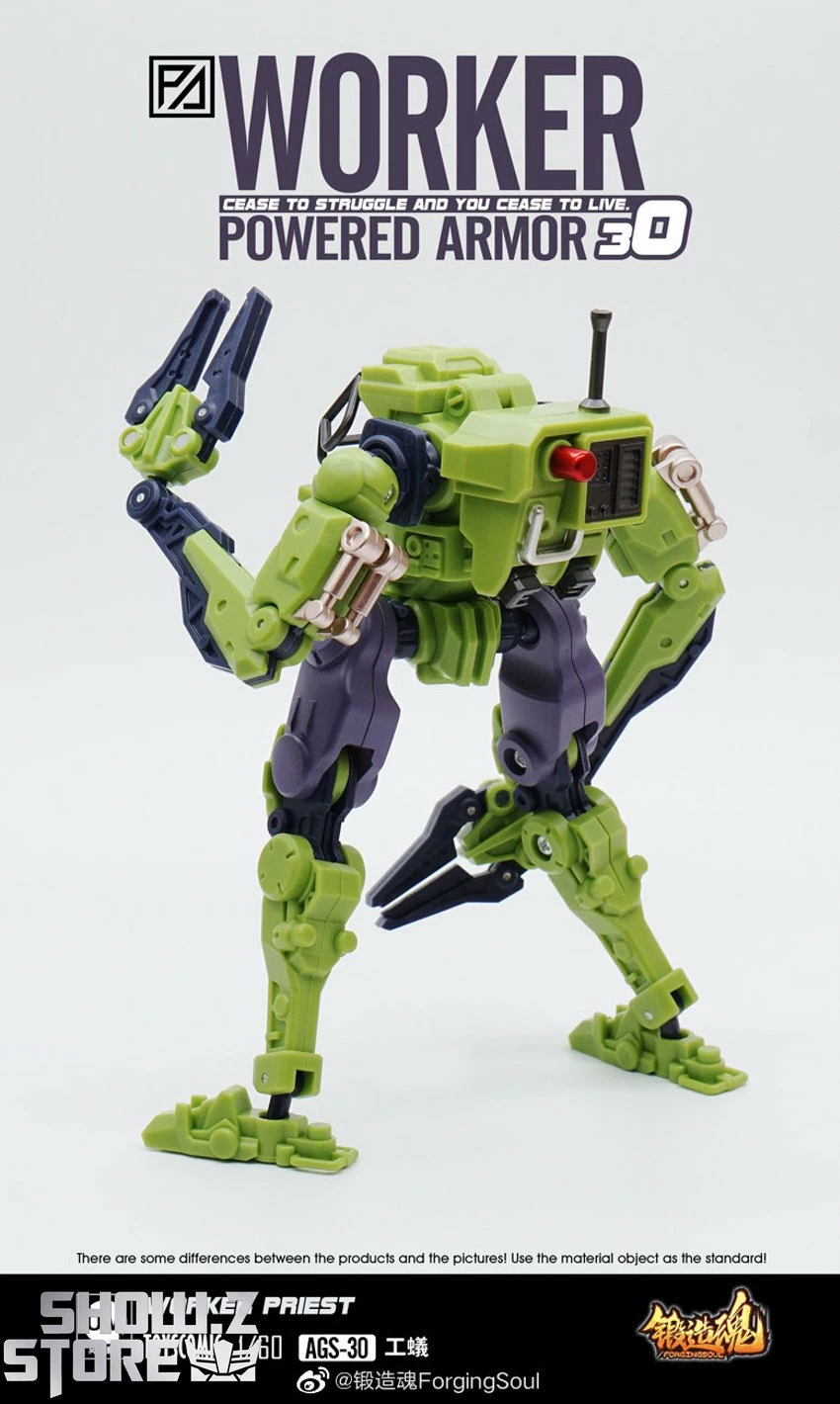 Forging Soul 1/60 AGS-30 Powered Armor Series Worker Priest 15 Forging Soul 1/60 AGS-30 Powered Armor Series Worker Priest - Image 13