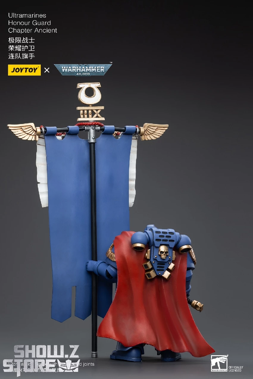 JoyToy Source 1/18 Warhammer 40K Ultramarines Honour Guard Chapter Ancient 5 JoyToy Source 1/18 Warhammer 40K Ultramarines Honour Guard Chapter Ancient - Image 3