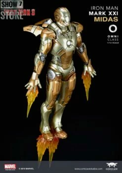 Comicave Studios 1/12 Omni Class MK21 Iron Man Midas -Action Figures Store 84aef072ae