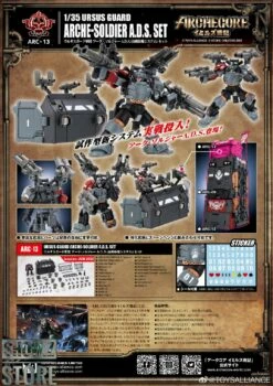 Toys Alliance ARC-13 Ursus Guard Arche-Soldier A.D.S. Set 37 Toys Alliance ARC-13 Ursus Guard Arche-Soldier A.D.S. Set -Action Figures Store 864c970c9e