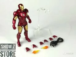ZT Toys Marvel Licensed 1/10 Iron Man Mark 4 W/ LED -Action Figures Store 86f2d30908