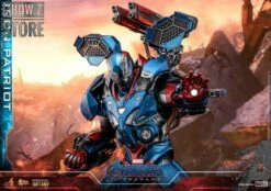 Hot Toys HotToys HT MMS547D34 1/6 Avengers: Endgame Iron Patriot Iron Man Collectible Figure -Action Figures Store 8722384480