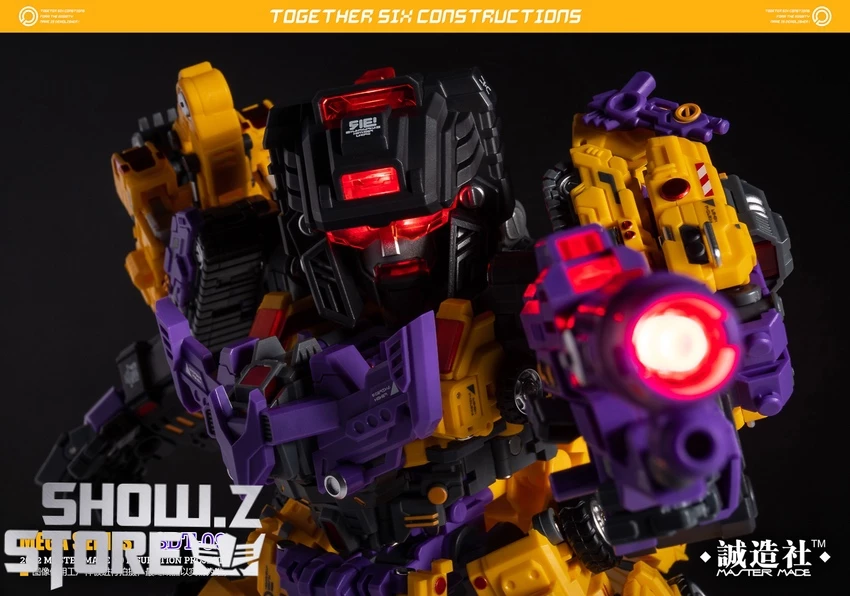 Master Made SDT-09 Demolisher Devastator Limited Yellow Version Full Set Of 6 20 Master Made SDT-09 Demolisher Devastator Limited Yellow Version Full Set Of 6 - Image 18